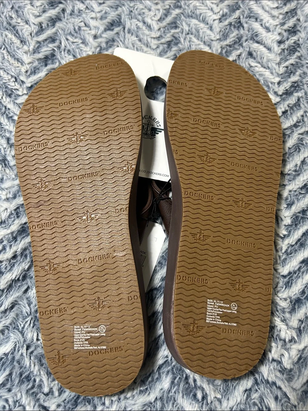 Dockers Brown Men’s Flip Flop Sandals